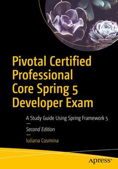Couverture de l’ouvrage Pivotal Certified Professional Core Spring 5 Developer Exam