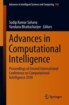 Couverture de l’ouvrage Advances in Computational Intelligence