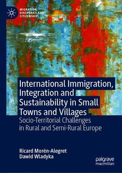 Couverture de l’ouvrage International Immigration, Integration and Sustainability in Small Towns and Villages