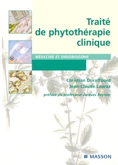 Couverture de l’ouvrage Traité de phytothérapie clinique