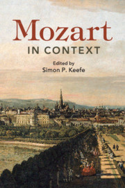 Couverture de l’ouvrage Mozart in Context