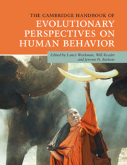 Cover of the book The Cambridge Handbook of Evolutionary Perspectives on Human Behavior