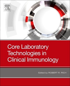 Couverture de l’ouvrage Core Laboratory Technologies in Clinical Immunology