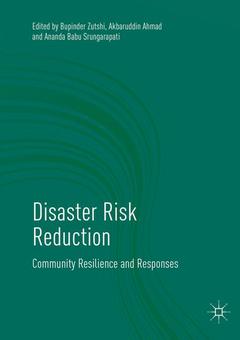 Couverture de l’ouvrage Disaster Risk Reduction