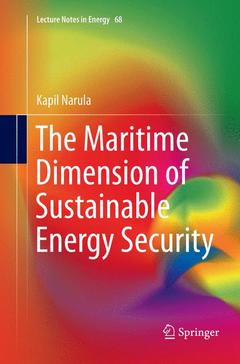 Cover of the book The Maritime Dimension of Sustainable Energy Security