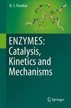 Couverture de l’ouvrage ENZYMES: Catalysis, Kinetics and Mechanisms