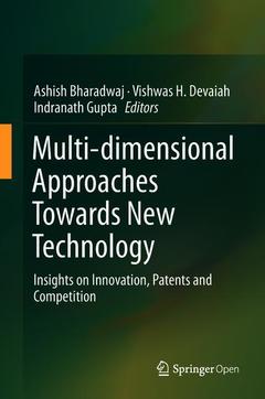 Couverture de l’ouvrage Multi-dimensional Approaches Towards New Technology