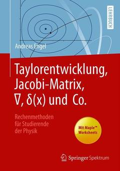 Couverture de l’ouvrage Taylorentwicklung, Jacobi-Matrix, ∇, δ(x) und Co.