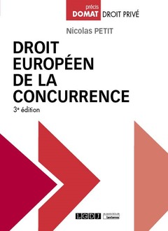 Couverture de l’ouvrage Droit européen de la concurrence
