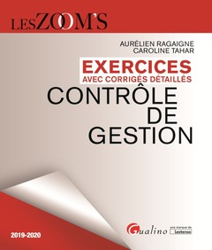 Cover of the book Exercices corrigés de contrôle de gestion