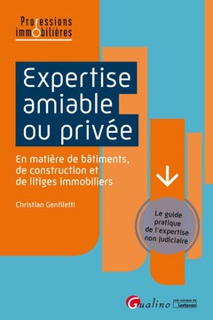 Cover of the book Expertise amiable ou privée