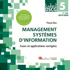Couverture de l’ouvrage Management systèmes d'information