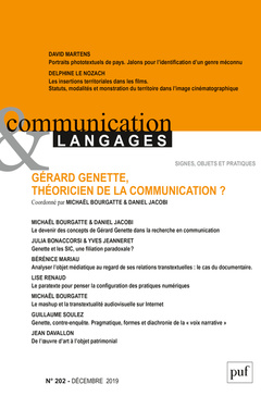 Couverture de l’ouvrage Communication et langages 2019 n202