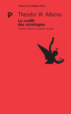 Couverture de l’ouvrage Le Conflit des sociologies
