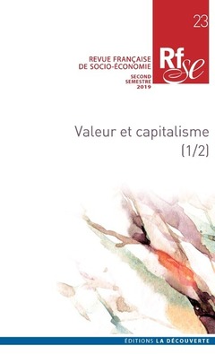 Cover of the book Revue Française de Socio-économie (RFSE) n°23