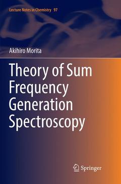 Couverture de l’ouvrage Theory of Sum Frequency Generation Spectroscopy