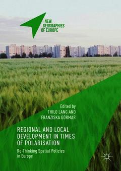 Couverture de l’ouvrage Regional and Local Development in Times of Polarisation