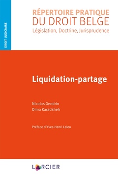 Cover of the book Liquidation partage