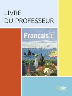 Couverture de l’ouvrage FRANCAIS PREMIERE 2019 LIVRE DU PROFESSEUR