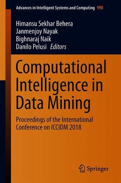 Couverture de l’ouvrage Computational Intelligence in Data Mining