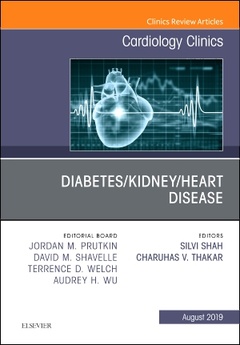 Couverture de l’ouvrage Diabetes/Kidney/Heart Disease, An Issue of Cardiology Clinics