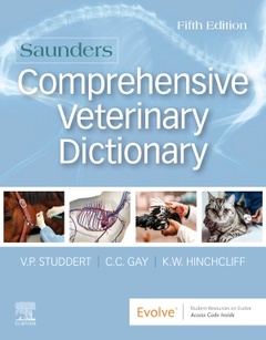 Couverture de l’ouvrage Saunders Comprehensive Veterinary Dictionary