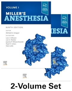 Couverture de l’ouvrage Miller's Anesthesia, 2-Volume Set