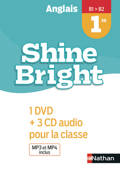 Couverture de l’ouvrage Shine Bright 1re-Coffret 3CD+1 DVD classe - 2019