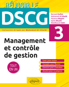 Couverture de l’ouvrage UE3 - Management et contrôle de gestion