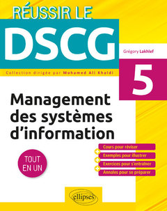 Couverture de l’ouvrage UE5 - Management des systèmes d'information