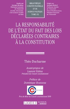 Cover of the book La responsabilité de l'État du fait des lois déclarées contraires à la Constitution