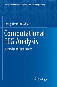 Couverture de l’ouvrage Computational EEG Analysis