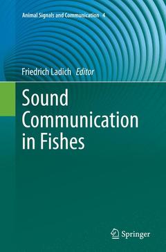 Couverture de l’ouvrage Sound Communication in Fishes