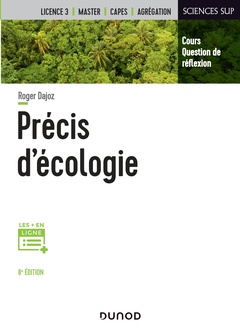 Couverture de l’ouvrage Précis d'écologie - 8e éd.