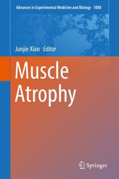 Couverture de l’ouvrage Muscle Atrophy