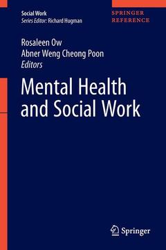 Couverture de l’ouvrage Mental Health and Social Work