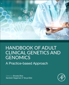 Couverture de l’ouvrage Handbook of Clinical Adult Genetics and Genomics