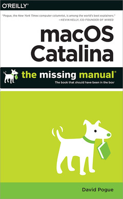 Couverture de l’ouvrage macOS Catalina: The Missing Manual