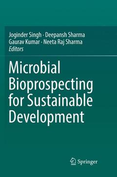 Couverture de l’ouvrage Microbial Bioprospecting for Sustainable Development