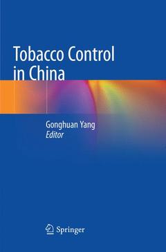 Cover of the book Tobacco Control in China