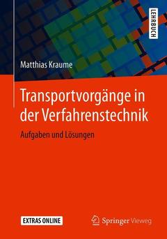 Cover of the book Transportvorgänge in der Verfahrenstechnik