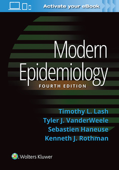 Couverture de l’ouvrage Modern Epidemiology