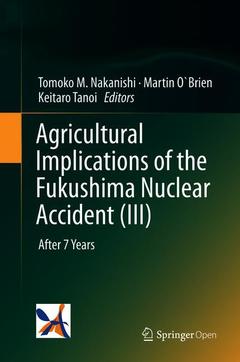 Couverture de l’ouvrage Agricultural Implications of the Fukushima Nuclear Accident (III)