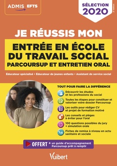 Cover of the book Je réussis mon entrée en école du travail social - EFTS