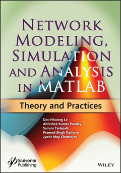 Couverture de l’ouvrage Network Modeling, Simulation and Analysis in MATLAB