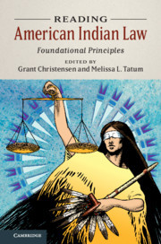 Couverture de l’ouvrage Reading American Indian Law
