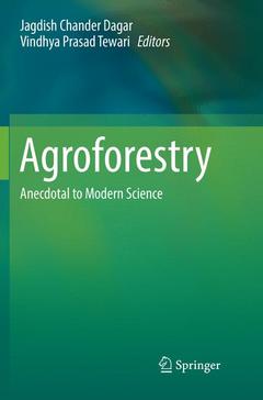 Couverture de l’ouvrage Agroforestry