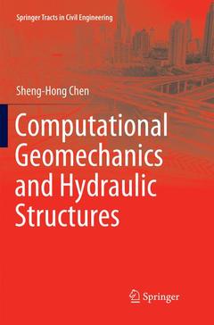 Couverture de l’ouvrage Computational Geomechanics and Hydraulic Structures