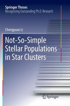 Couverture de l’ouvrage Not-So-Simple Stellar Populations in Star Clusters