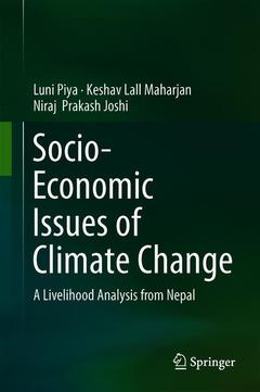 Couverture de l’ouvrage Socio-Economic Issues of Climate Change